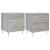 Noptiere, 2 buc., gri sonoma, 40x35x47,5 cm, lemn compozit GartenMobel Dekor