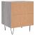 Noptiere, 2 buc., gri sonoma, 40x35x47,5 cm, lemn compozit GartenMobel Dekor