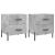 Noptiere, 2 buc., gri beton, 40x35x47,5 cm, lemn compozit GartenMobel Dekor