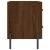Noptiere, 2 buc., stejar maro, 40x35x47,5 cm, lemn compozit GartenMobel Dekor