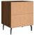 Noptiere, 2 buc., stejar maro, 40x35x47,5 cm, lemn compozit GartenMobel Dekor