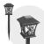 Lampa Solara LED cu Model Libelule, Culoare Negru, Lumina Alb Cald, Inaltime 34cm