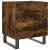 Noptiere, 2 buc., stejar fumuriu, 40x35x47,5 cm, lemn compozit GartenMobel Dekor
