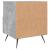 Noptiere, 2 buc., gri beton, 40x35x47,5 cm, lemn compozit GartenMobel Dekor