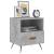 Noptiere, 2 buc., gri beton, 40x35x47,5 cm, lemn compozit GartenMobel Dekor