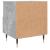 Noptiere, 2 buc., gri beton, 40x35x47,5 cm, lemn compozit GartenMobel Dekor