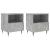 Noptiere, 2 buc., gri beton, 40x35x47,5 cm, lemn compozit GartenMobel Dekor
