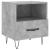Noptiere, 2 buc., gri beton, 40x35x47,5 cm, lemn compozit GartenMobel Dekor
