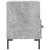 Noptiere, 2 buc., gri beton, 40x35x47,5 cm, lemn compozit GartenMobel Dekor