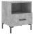 Noptiere, 2 buc., gri beton, 40x35x47,5 cm, lemn compozit GartenMobel Dekor
