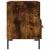 Noptiere, 2 buc., stejar fumuriu, 40x35x47,5 cm, lemn compozit GartenMobel Dekor