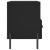 Noptiere, 2 buc., negru, 40x35x47,5 cm, lemn compozit GartenMobel Dekor