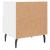 Noptiere, 2 buc., alb, 40x35x47,5 cm, lemn compozit GartenMobel Dekor