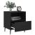 Noptiere, 2 buc., negru, 40x35x47,5 cm, lemn compozit GartenMobel Dekor