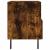 Noptiere, 2 buc., stejar fumuriu, 40x35x47,5 cm, lemn compozit GartenMobel Dekor