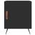Noptiere, 2 buc., negru, 40x40x50 cm, lemn compozit GartenMobel Dekor