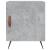 Noptiere, 2 buc., gri beton, 40x40x50 cm, lemn compozit GartenMobel Dekor