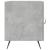 Noptiere, 2 buc., gri beton, 40x40x50 cm, lemn compozit GartenMobel Dekor