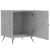 Noptiere, 2 buc., gri beton, 40x40x50 cm, lemn compozit GartenMobel Dekor