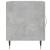 Noptiere, 2 buc., gri beton, 40x40x50 cm, lemn compozit GartenMobel Dekor