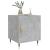 Noptiere, 2 buc., gri beton, 40x40x50 cm, lemn compozit GartenMobel Dekor