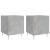Noptiere, 2 buc., gri beton, 40x40x50 cm, lemn compozit GartenMobel Dekor