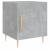 Noptiere, 2 buc., gri beton, 40x40x50 cm, lemn compozit GartenMobel Dekor