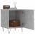 Noptiere, 2 buc., gri beton, 40x40x50 cm, lemn compozit GartenMobel Dekor