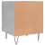 Noptiere, 2 buc., gri beton, 40x40x50 cm, lemn compozit GartenMobel Dekor
