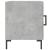 Noptiere, 2 buc., gri beton, 40x40x50 cm, lemn compozit GartenMobel Dekor