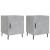 Noptiere, 2 buc., gri beton, 40x40x50 cm, lemn compozit GartenMobel Dekor