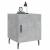 Noptiere, 2 buc., gri beton, 40x40x50 cm, lemn compozit GartenMobel Dekor