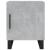 Noptiere, 2 buc., gri beton, 40x40x50 cm, lemn compozit GartenMobel Dekor