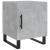 Noptiere, 2 buc., gri beton, 40x40x50 cm, lemn compozit GartenMobel Dekor
