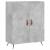 Servantă, gri beton, 69,5x34x90 cm, lemn compozit GartenMobel Dekor