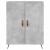 Servantă, gri beton, 69,5x34x90 cm, lemn compozit GartenMobel Dekor