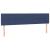 Pat continental cu saltea, albastru, 160x200cm, material textil GartenMobel Dekor