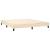 Pat box spring cu saltea, crem, 160x200 cm, material textil GartenMobel Dekor