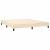 Pat box spring cu saltea, crem, 160x200 cm, material textil GartenMobel Dekor