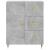 Servantă, gri beton, 69,5x34x90 cm, lemn compozit GartenMobel Dekor