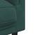 Set canapea cu perne, 3 piese, verde închis, catifea GartenMobel Dekor
