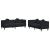 Set canapea cu perne, 2 piese, roz, catifea GartenMobel Dekor