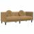 Set de canapele cu perne, 2 piese, maro, catifea GartenMobel Dekor