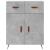 Servantă, gri beton, 69,5x34x90 cm, lemn compozit GartenMobel Dekor