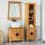 Set mobilier de baie, 3 piese, lemn masiv de pin GartenMobel Dekor