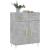 Servantă, gri beton, 69,5x34x90 cm, lemn compozit GartenMobel Dekor