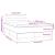 Pat box spring cu saltea, negru, 120x190 cm, catifea GartenMobel Dekor