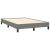 Pat box spring cu saltea, gri închis, 120x190 cm, textil GartenMobel Dekor