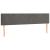 Pat box spring cu saltea, gri închis, 120x190 cm, catifea GartenMobel Dekor