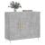 Servantă, gri beton, 90x34x80 cm, lemn compozit GartenMobel Dekor